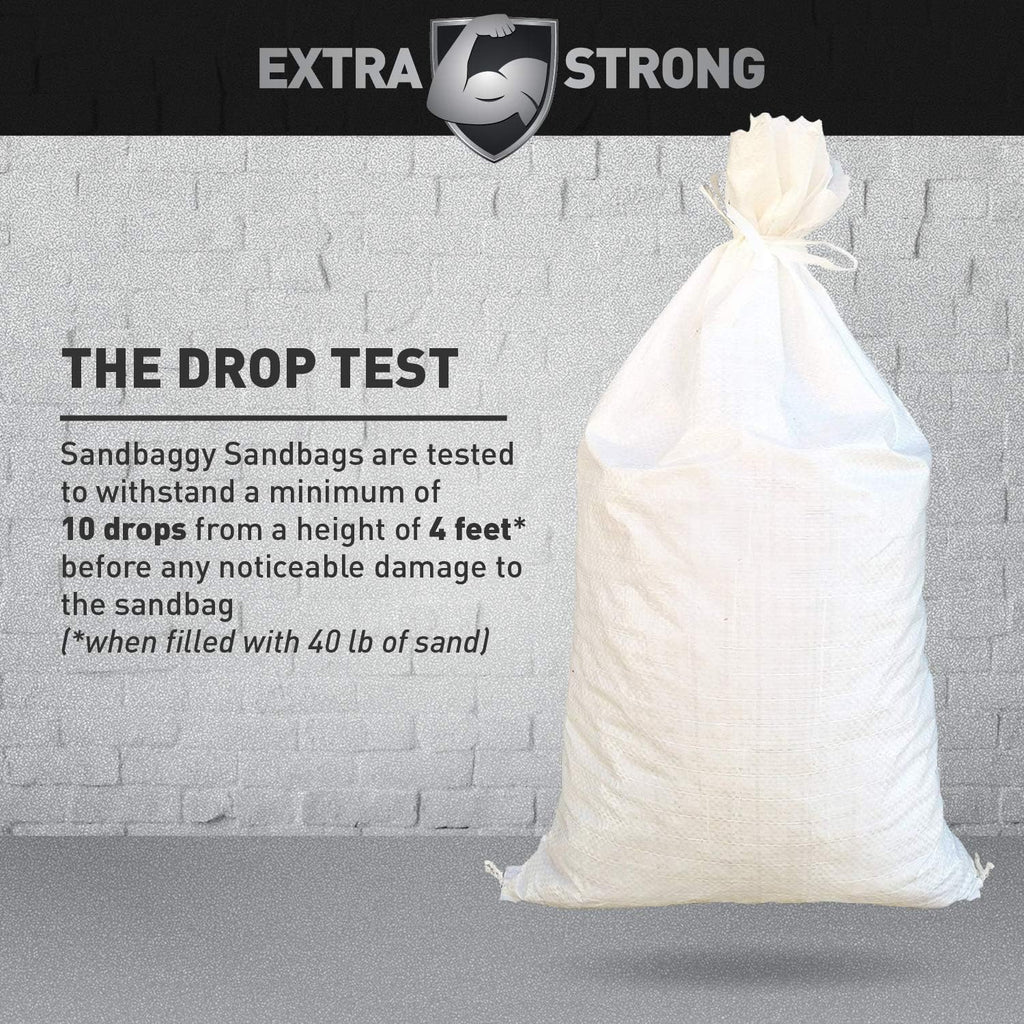 heavy duty white sandbags