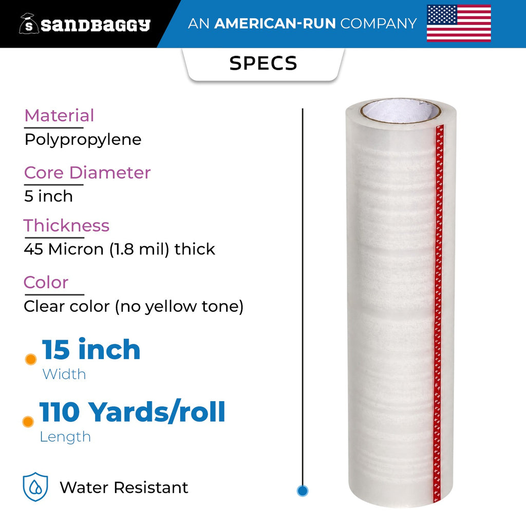 15 inch wide packing tape 
