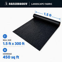 landscaping tarp 18" Landscape Fabric - Heavy Duty Polypropylene