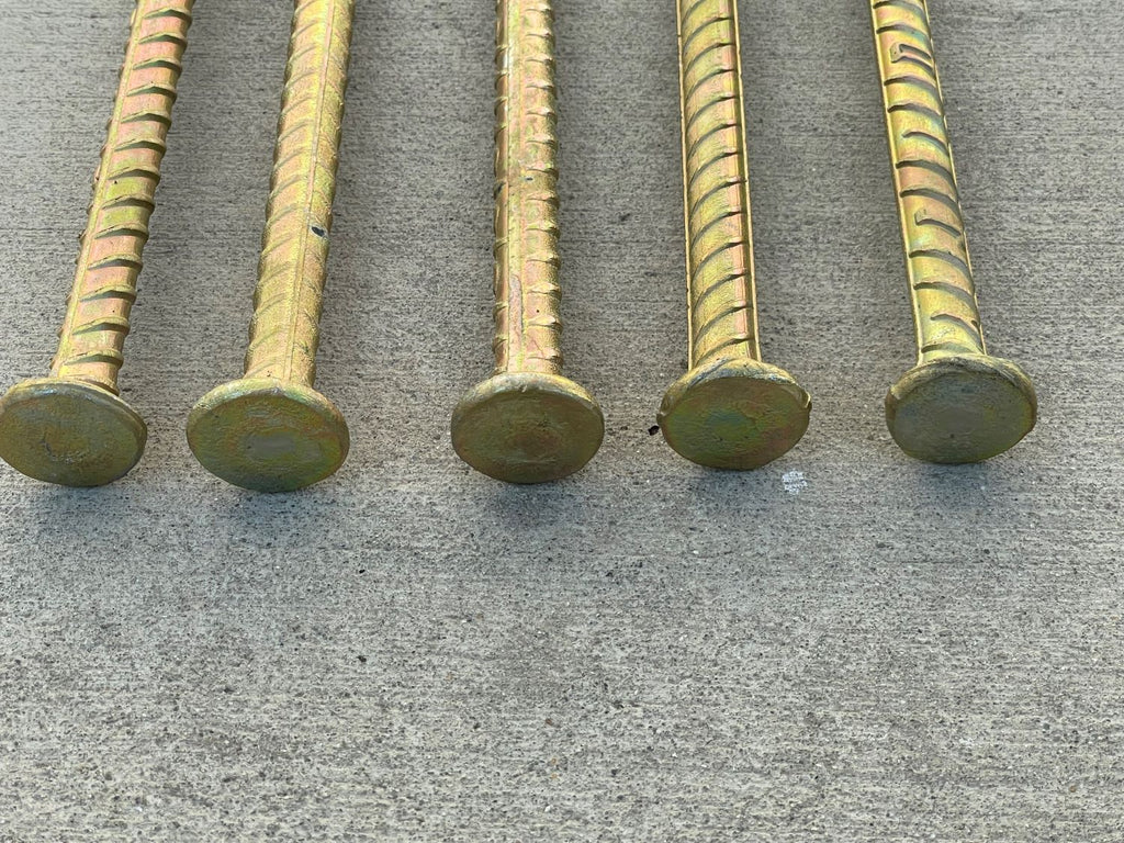 1/2" diameter rebar stakes