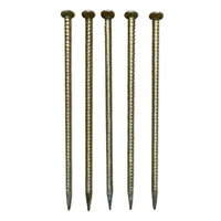 18" galvanized rebar stakes with nail head