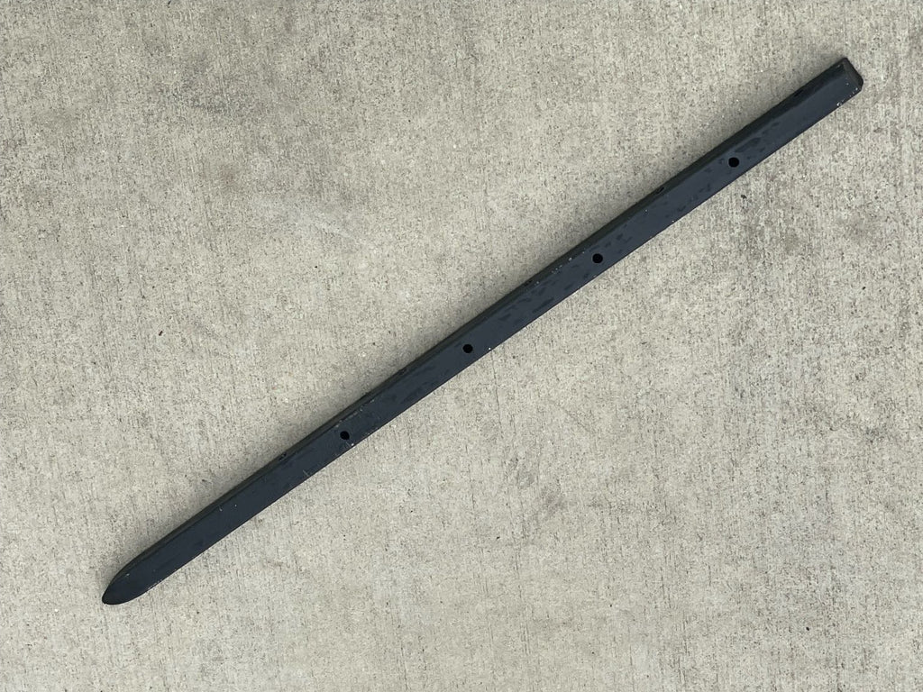 18" Square Steel Concrete Form Stakes with Nail Holes - 5/8" Wide