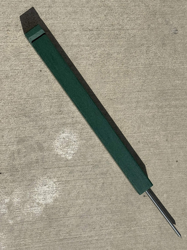 18" Golf Rope Stake - Square Stake (UV Resistant)
