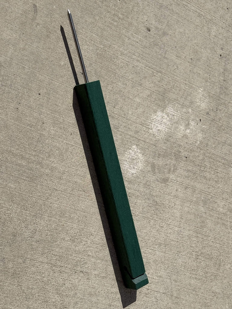18" Golf Rope Stake - Square Stake (UV Resistant)