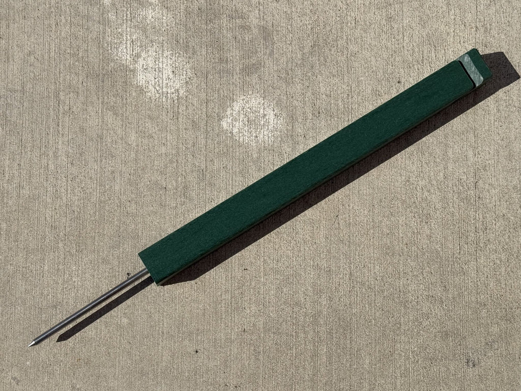 18" Golf Rope Stake - Square Stake (UV Resistant)