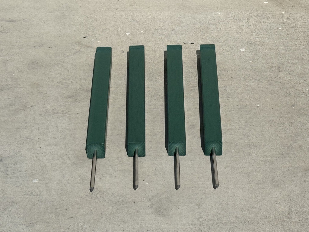 18" Golf Rope Stake - Square Stake (UV Resistant)