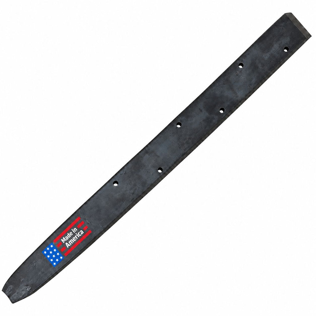 18 inch flat steel stake for concrete forms - 3/8" thick 