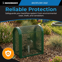 18"x12"x10" Backflow Security Cage - Small