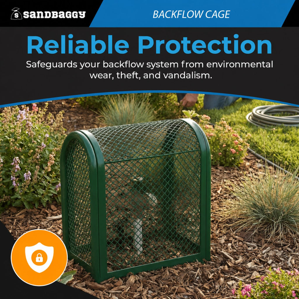 18"x12"x10" Backflow Security Cage - Small