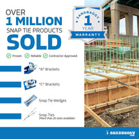 snap ties, wedges, jahn brackets