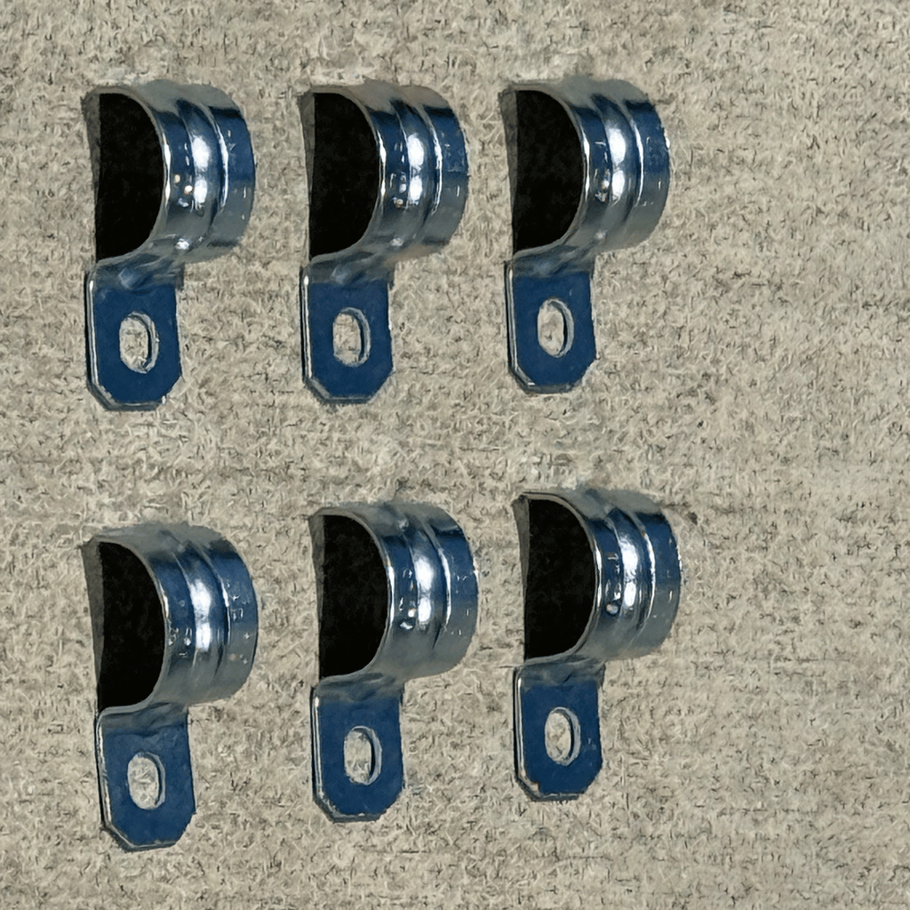 one hole strap conduit