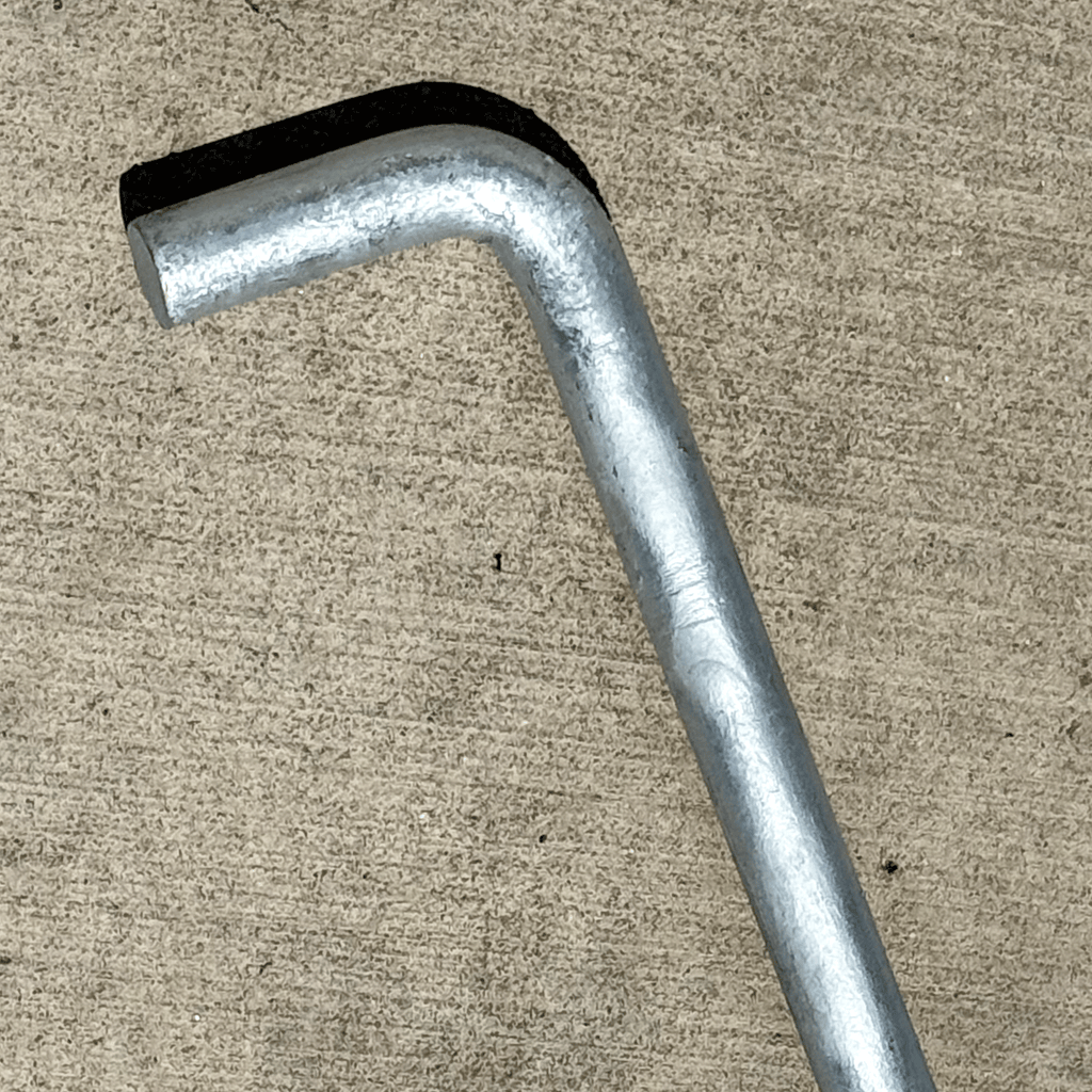 Heavy-Duty 1 x 16 Concrete Anchor L-Bolt