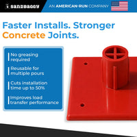 1in concrete dowel base 