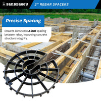 2" rebar spacer wheel - spacing