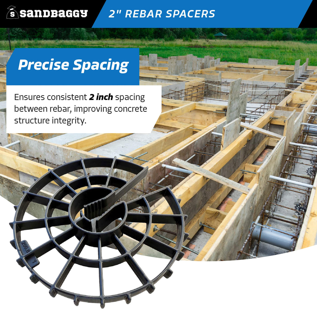 2" rebar spacer wheel - spacing