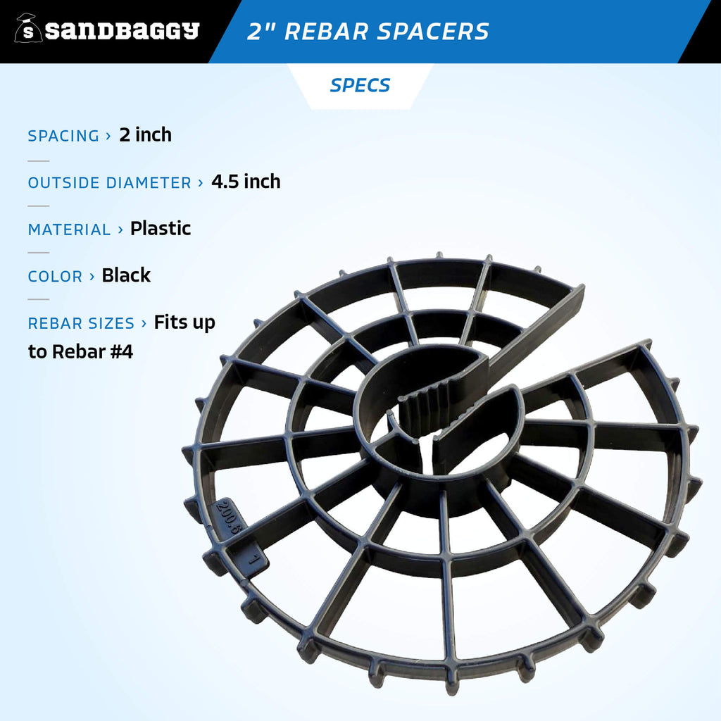 2" rebar spacer wheel for sale