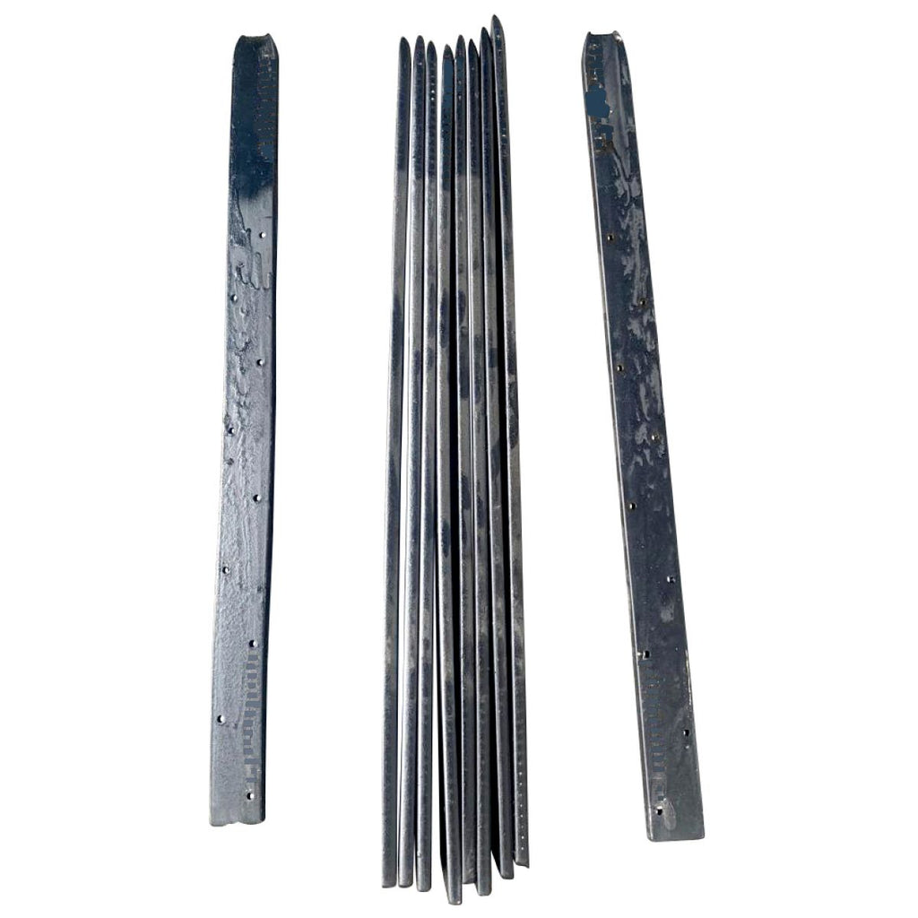 24 inch flat metal stakes for concrete forms