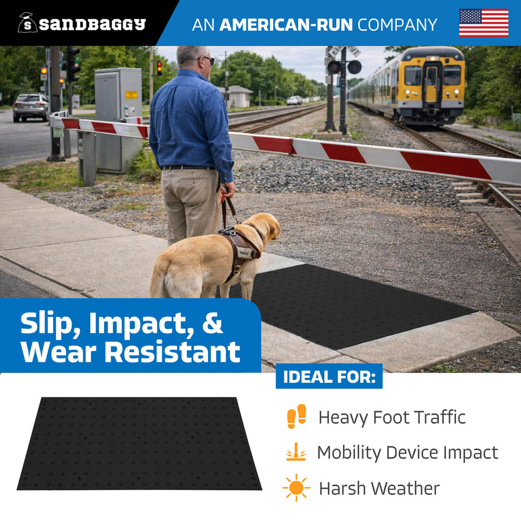 24x48 Black ADA Warning Pad