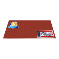 24" x 60" ADA Warning Pads - Surface Mount Truncated Dome Mats (USA Made) | Red