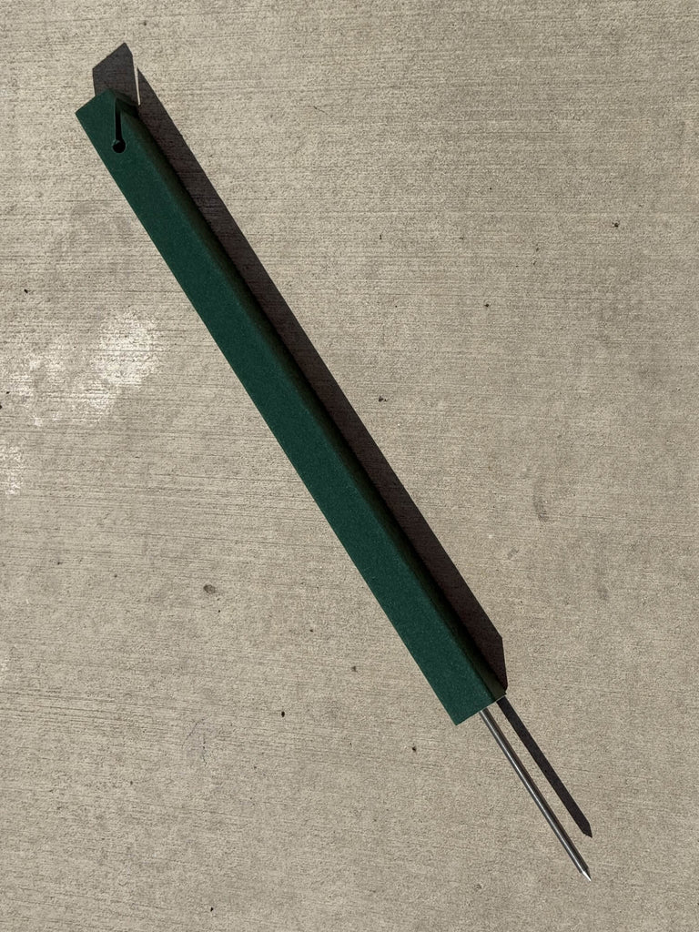 24" Golf Rope Stake - Square Stake (UV Resistant)