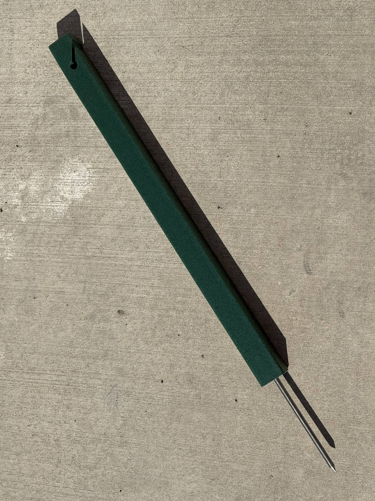 24" Golf Rope Stake - Square Stake (UV Resistant)