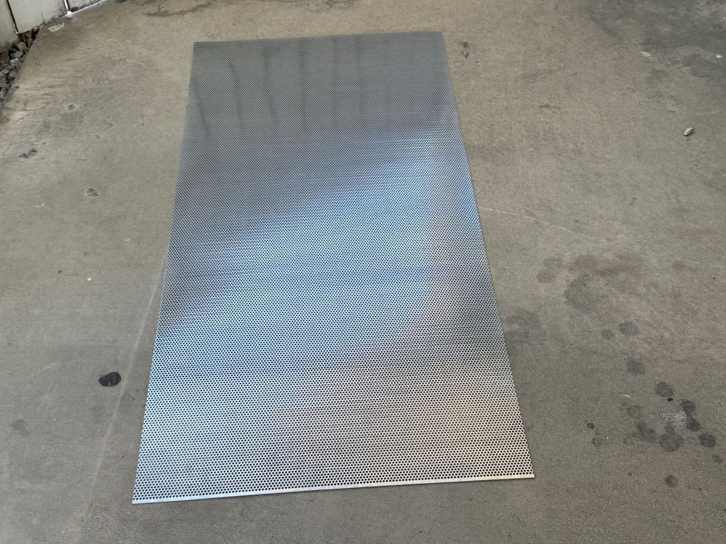 24" x 48" Perforated Steel Sheet