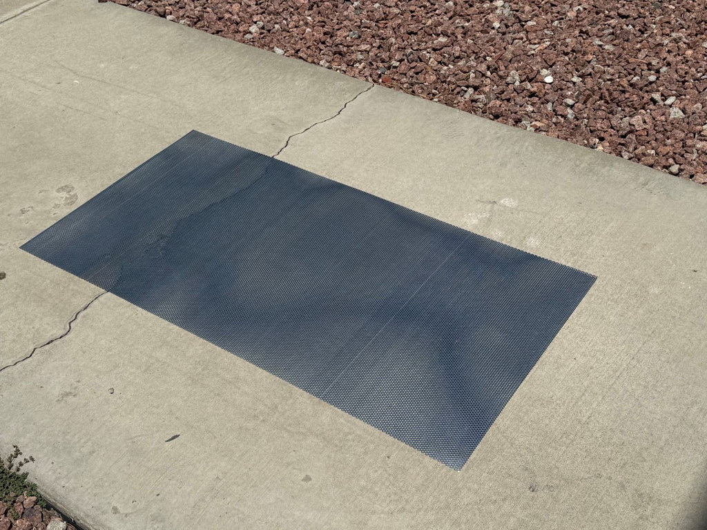 Perforated Steel Sheet 24" x 48" - Perforated Metal Sheet - 20 Gauge