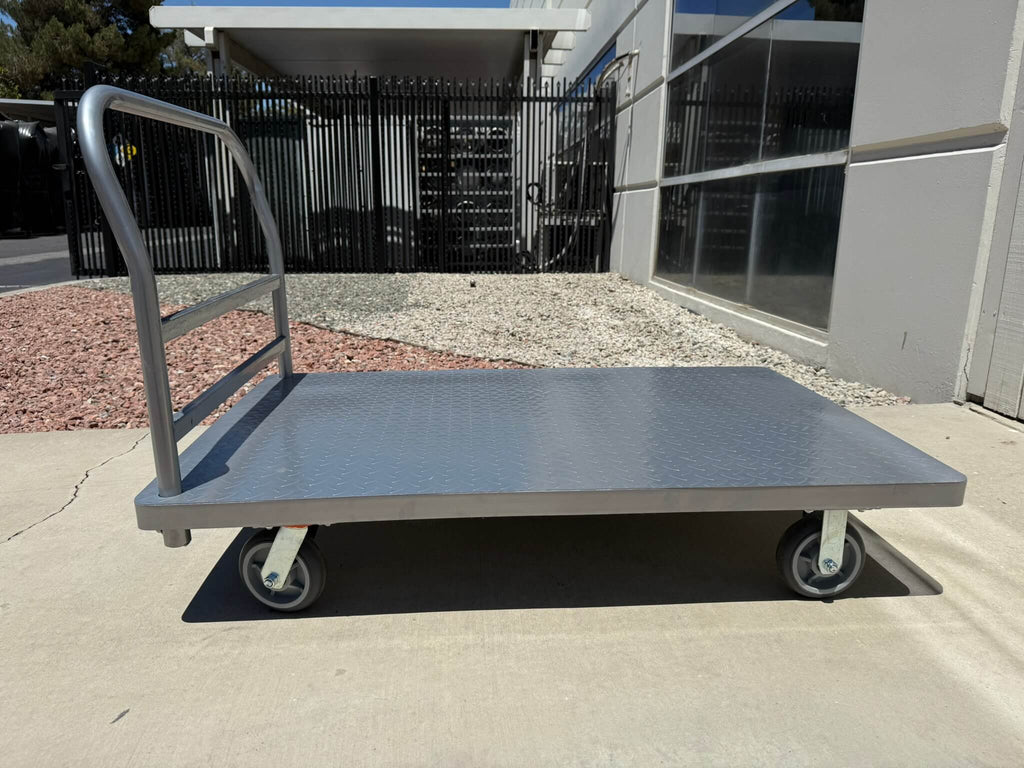 Heavy-Duty Steel Platform Truck | 2000 LB Capacity (48" x 24")