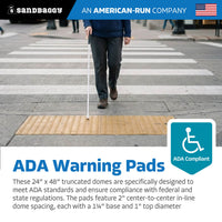24x48 ADA warning pads
