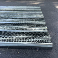 27" x 50" Metal Rib Stay Form Sheets – Galvanized Concrete Forming Sheets