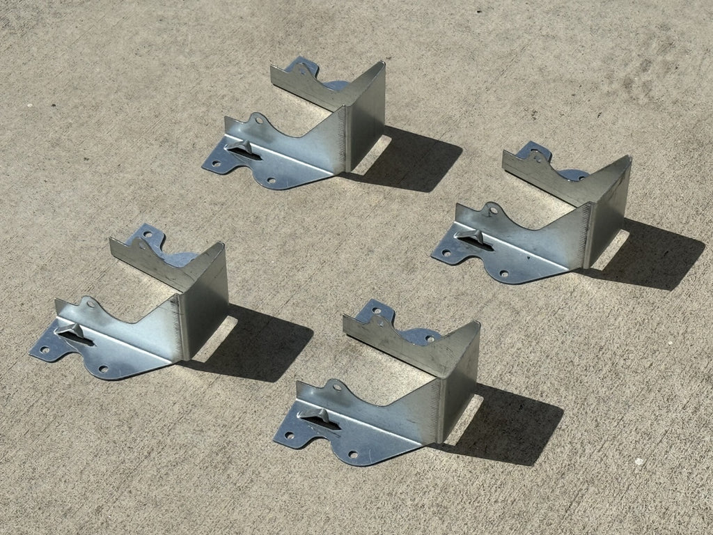 Face Mount Joist Hanger for 2x4 Nominal Lumber (Galvanized Steel)