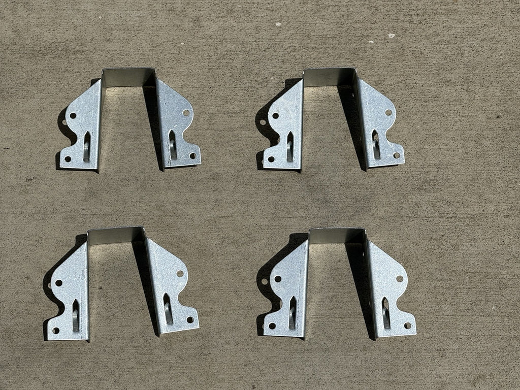 Face Mount Joist Hanger for 2x4 Nominal Lumber (Galvanized Steel)
