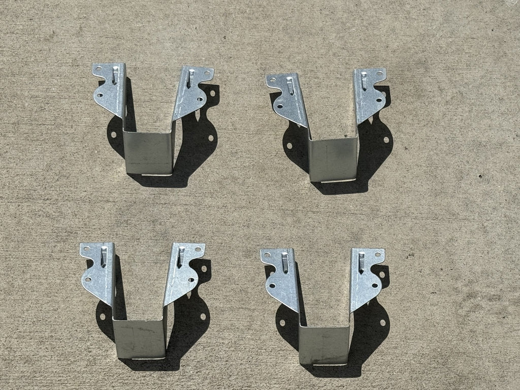 Face Mount Joist Hanger for 2x4 Nominal Lumber (Galvanized Steel)
