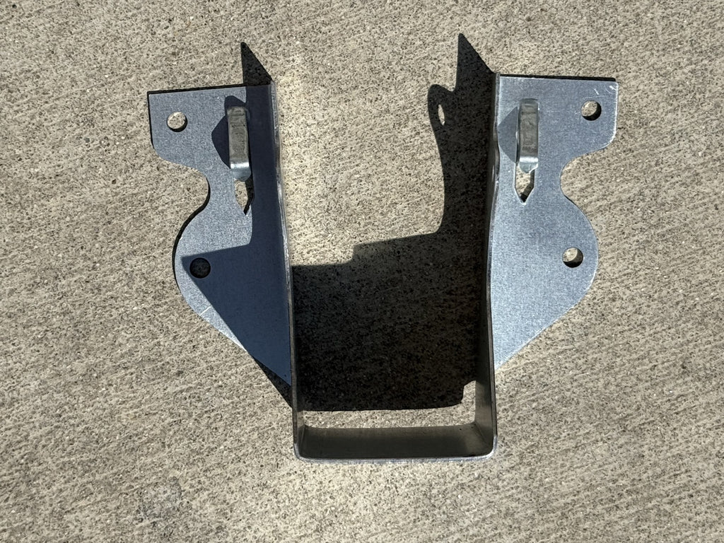 Face Mount Joist Hanger for 2x4 Nominal Lumber (Galvanized Steel)