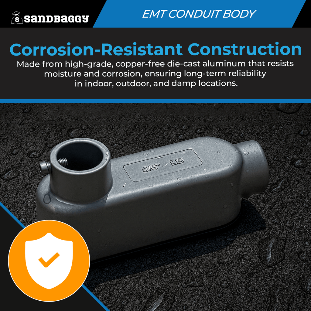 3/4 emt lb type conduit screw