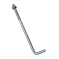 3/4" x 16" Galvanized Anchor L-Bolt with Nut & Washer
