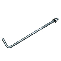 3/4" x 18" Galvanized Anchor L-Bolt with Nut & Washer