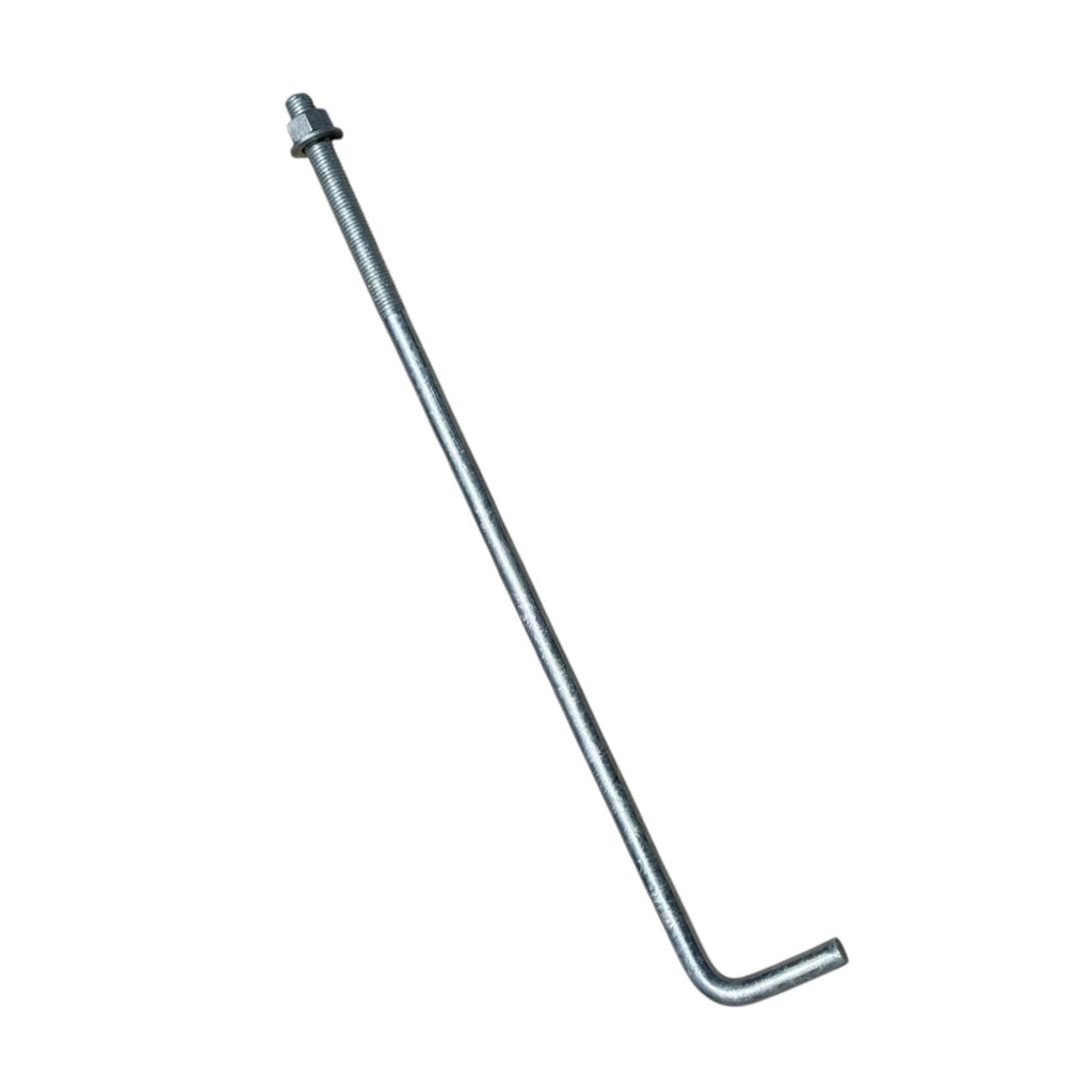 3/4" x 24" Galvanized Anchor L-Bolt with Nut & Washer