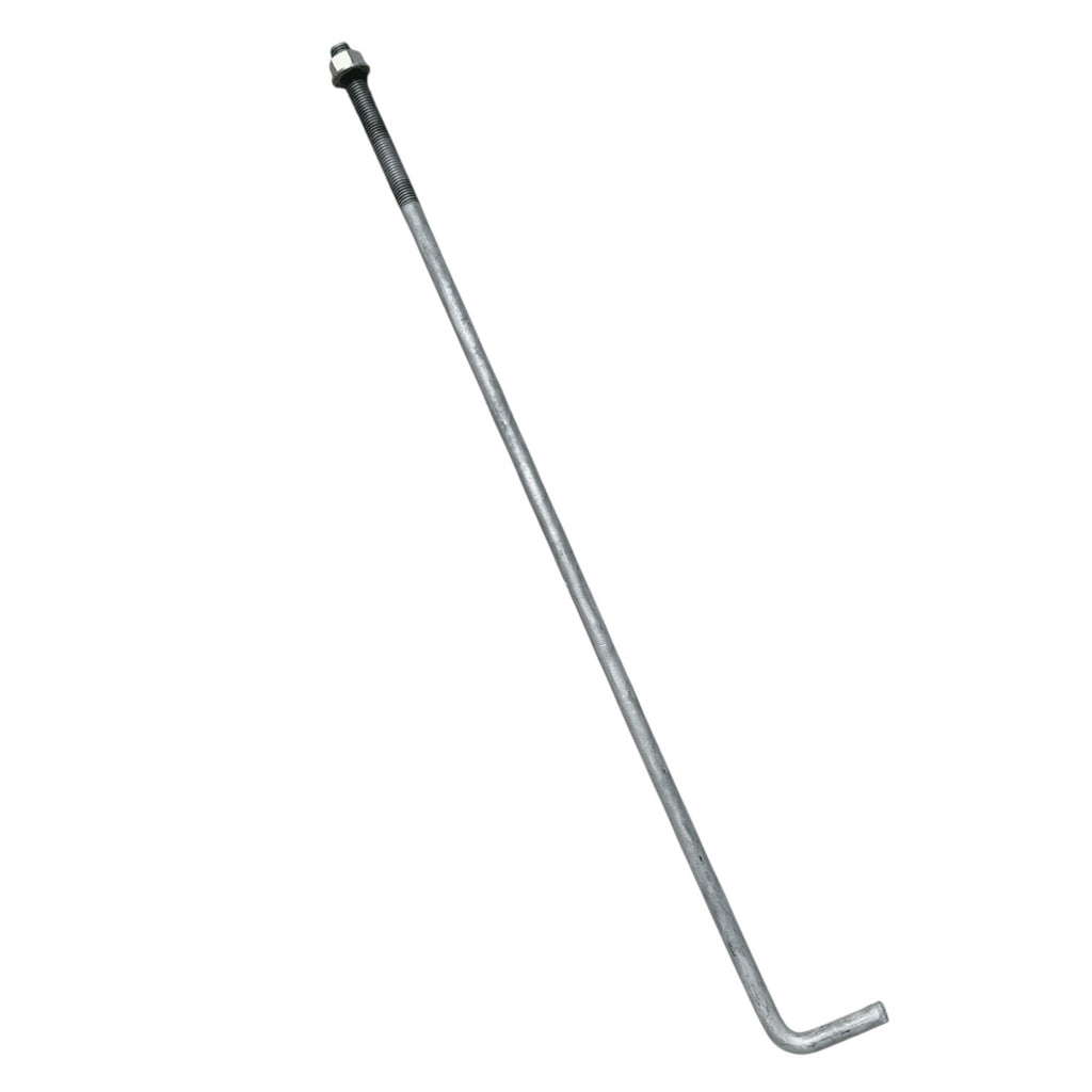 3/4" x 36" Galvanized Anchor L-Bolt with Nut & Washer