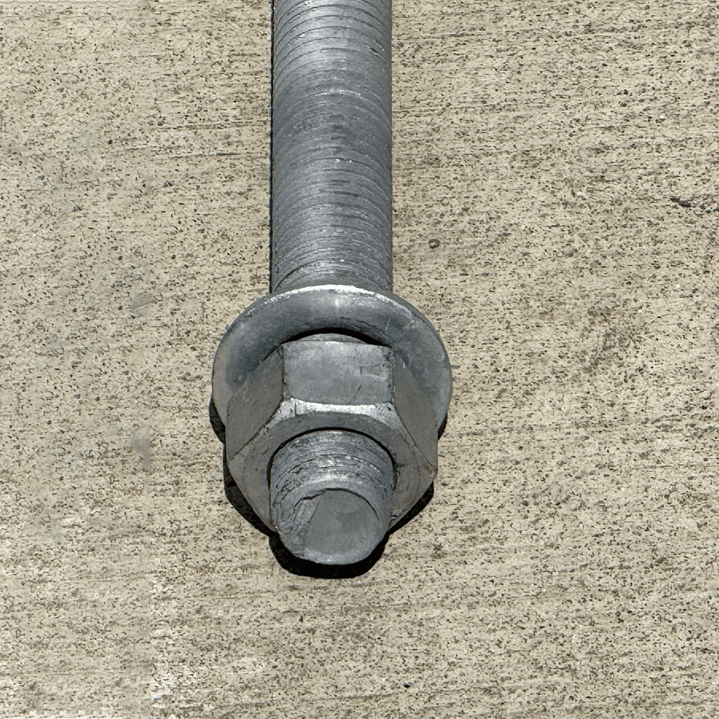 Corrosion-Resistant 3/4" x 36" L-Shaped Anchor Bolt