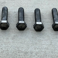 0.75 inch x 3 inch hex head coil thread bolts