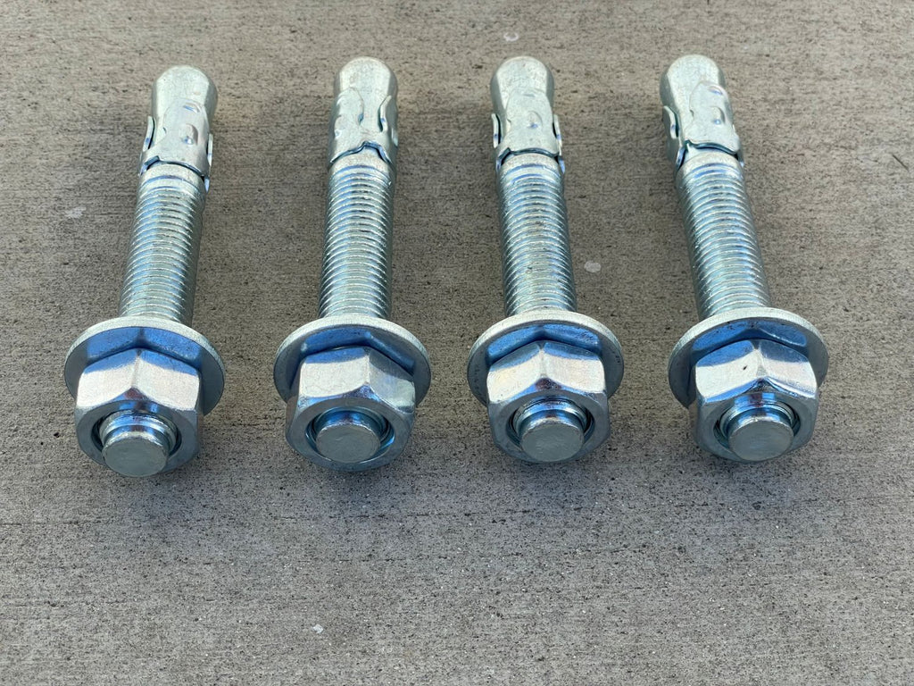 0.75" x 5.5" wedge concrete anchor bolts