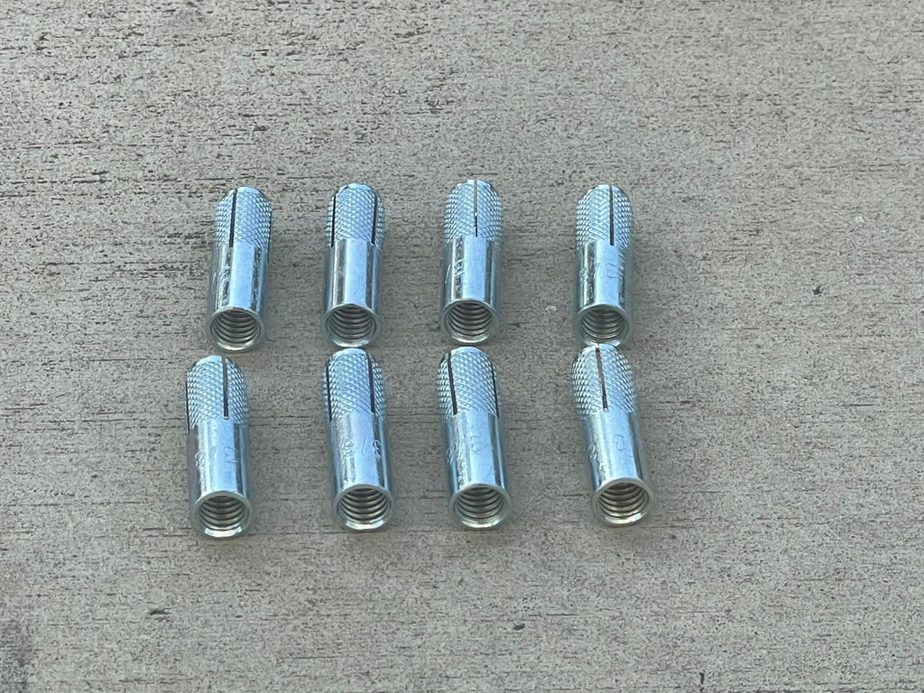 3/8 inch drop in concrete expansion anchors