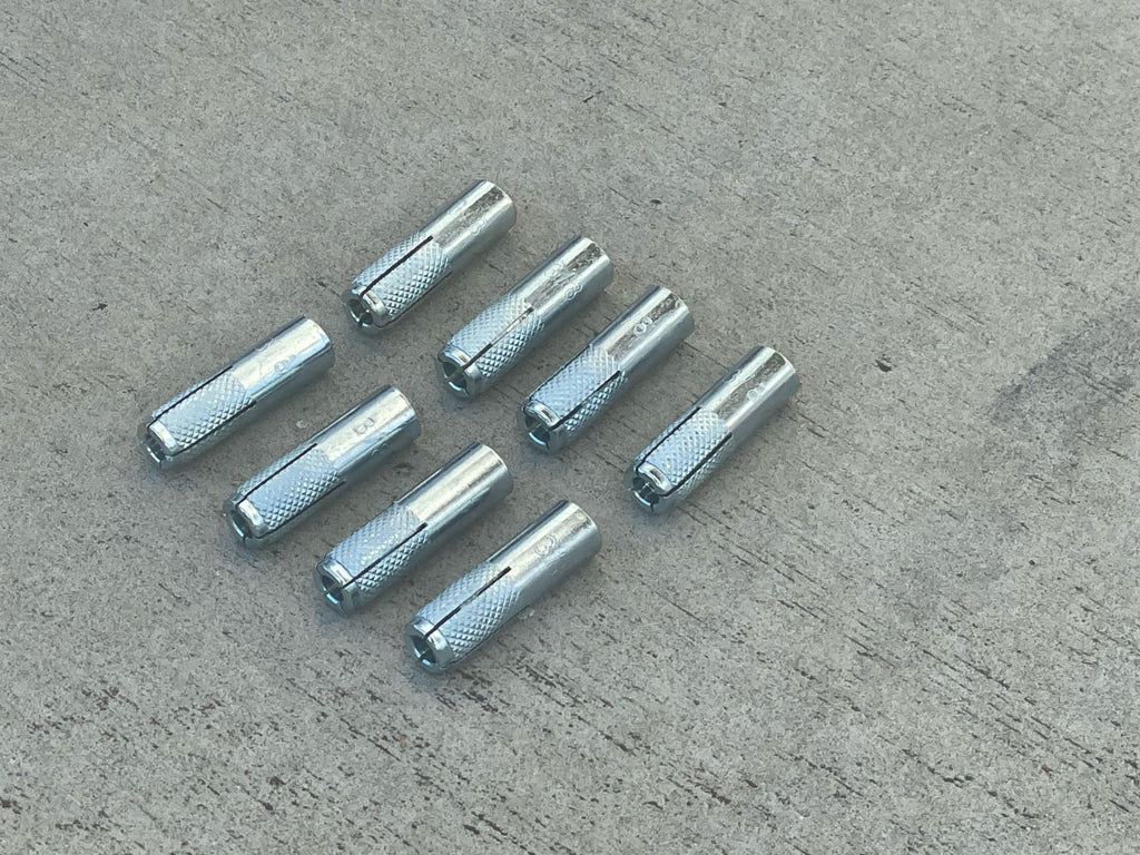 3/8" Drop In Concrete Anchor - Coil Threaded (Zinc Plated)