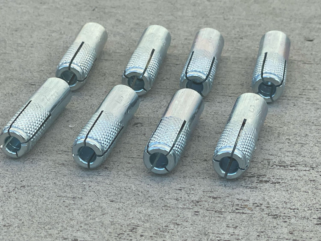 3/8" drop in threaded concrete anchors