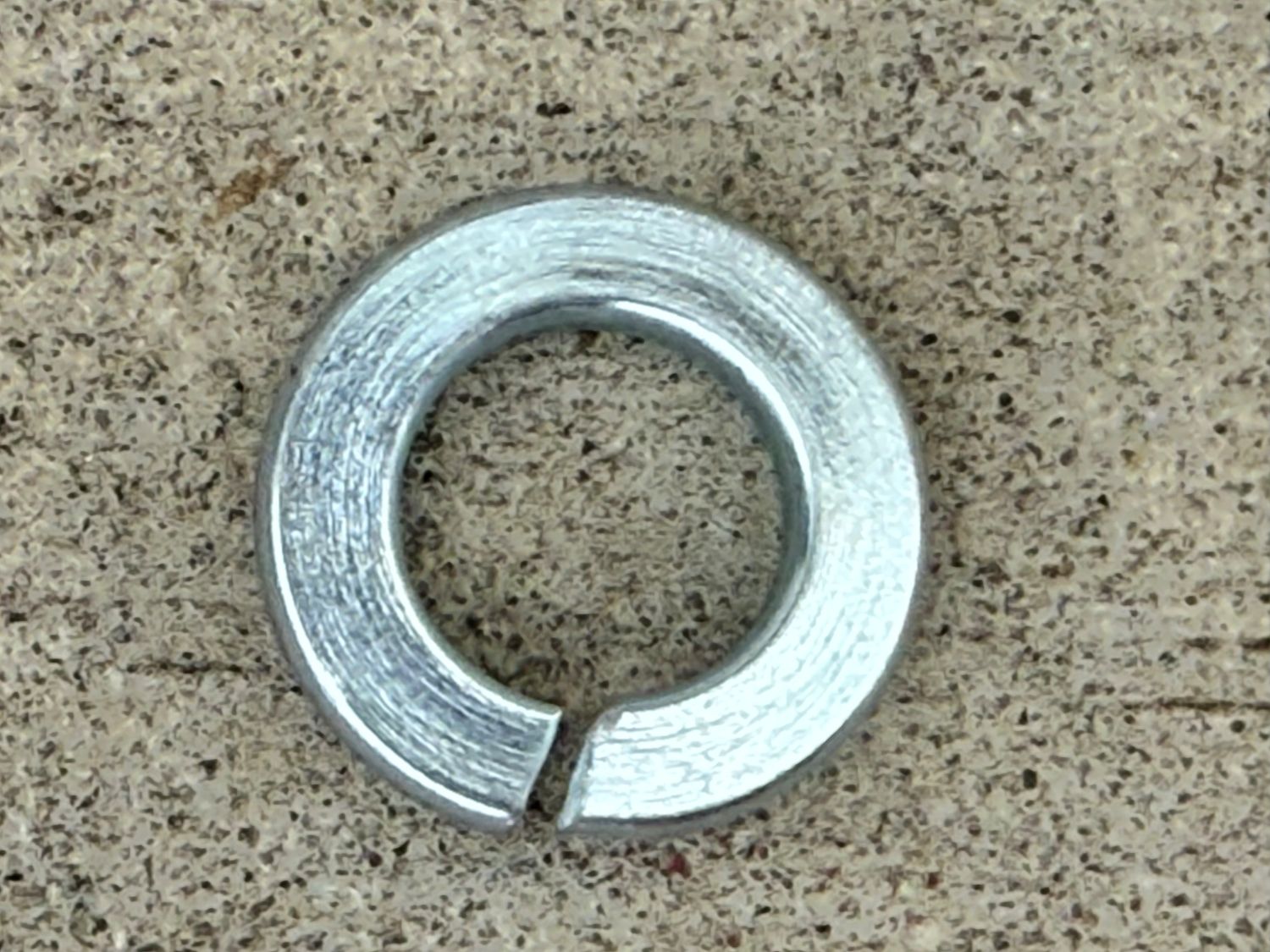 3/8" Split Ring Lock Washer - Galvanized - 500 pcs - each 3/8" Split Ring Lock Washer - Galvanized - 500 pcs - each