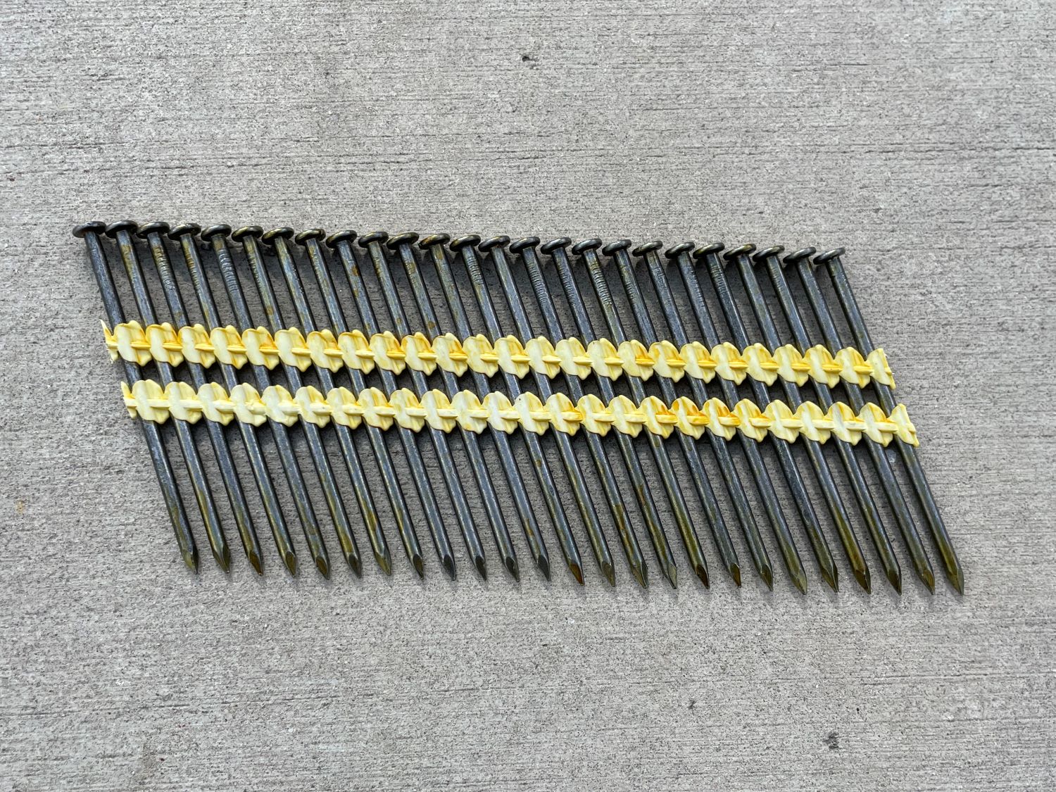 3 inch 21 Degree Framing Nails Plastic Collated Strip Sandbaggy