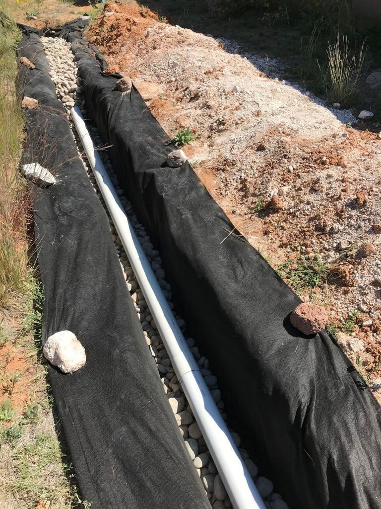 3 oz Non-Woven Geotextile Filter Fabric for French Drains