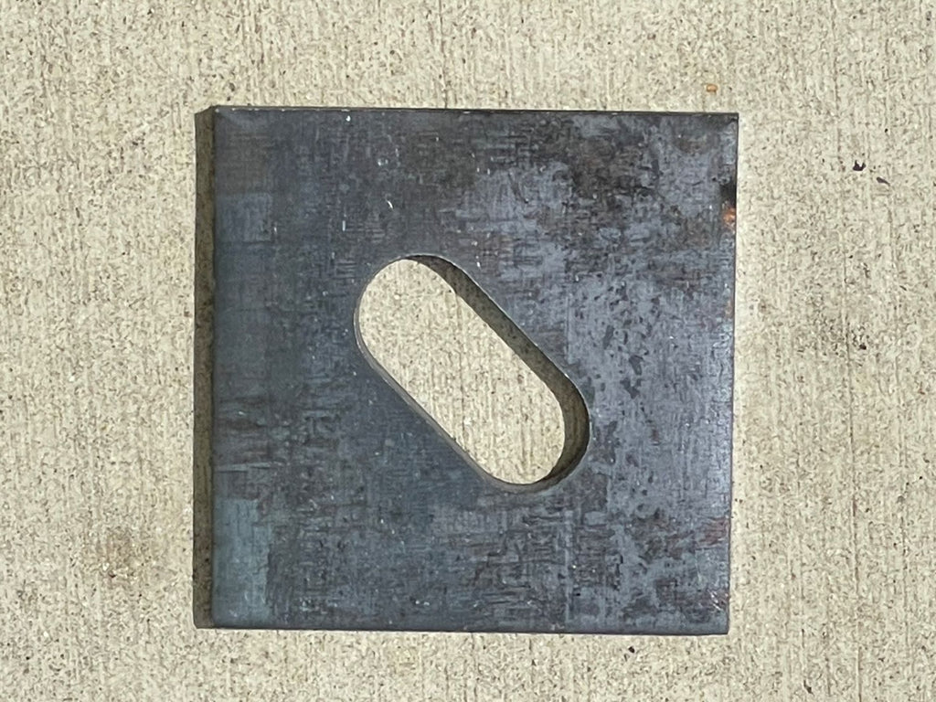 slotted square washer