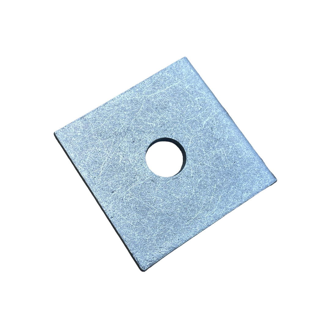 3" x 3" Galvanized square plate washers